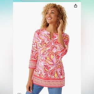 Coolibar st lucia tunic top UPF and UV protection womens small